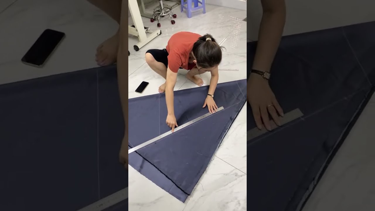 Cách may yếm rèm cửa dạy học viên trực tiếp, xem làm được ngay