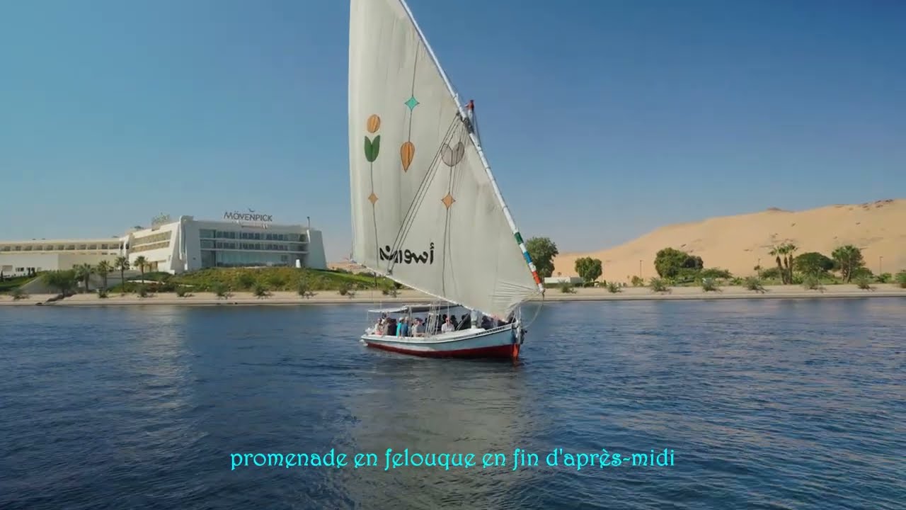 (6)EGYPTE :  haut barrage d'Assouan - ballade à pied - tour de felouque |EnvieDeVoy@ges