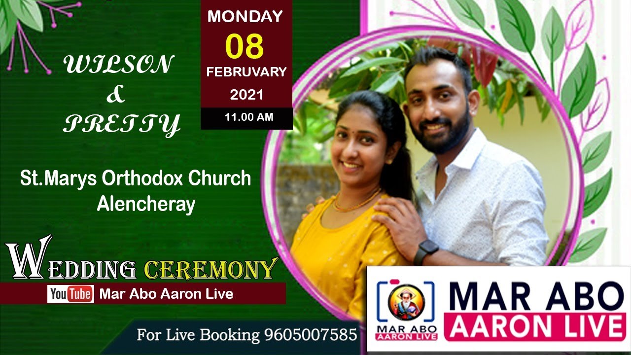 Wilson weds Pretty | WEDDING CEREMONY | MAR ABO AARON LIVE