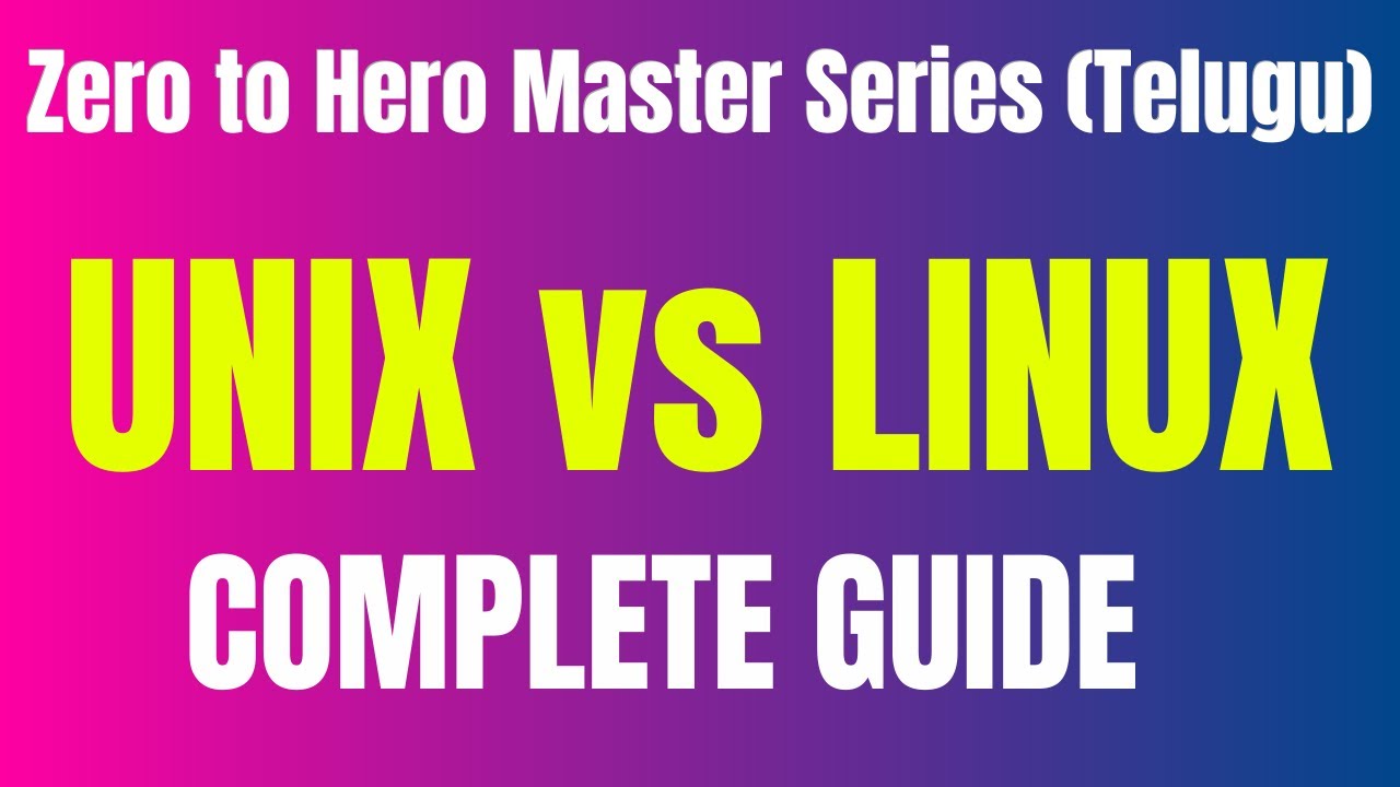 The Complete Guide to Unix and Linux Telugu : Distributions, History, and Differences | #linuxbykk