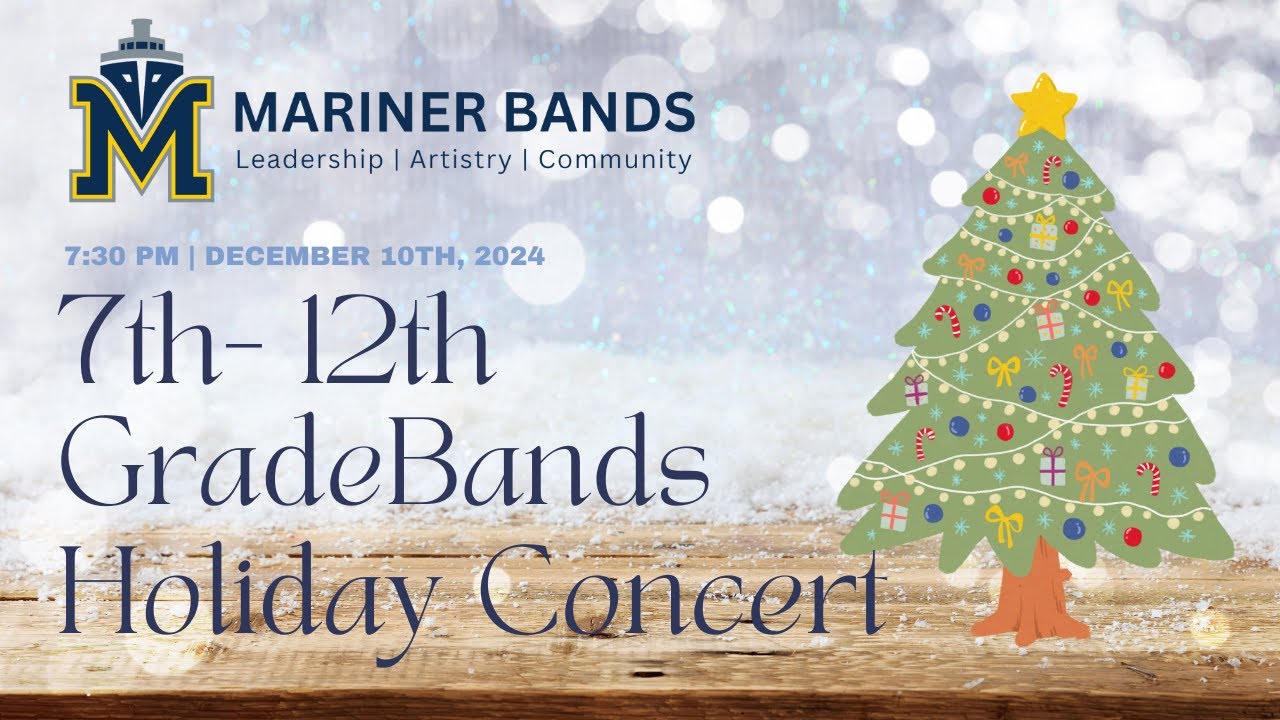 7th- 12th Grade Bands Holiday Concert