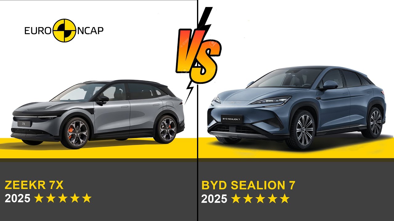 ZEEKR 7X vs BYD Sealion 7 &ndash; Who Wins the Crash Safety Battle?