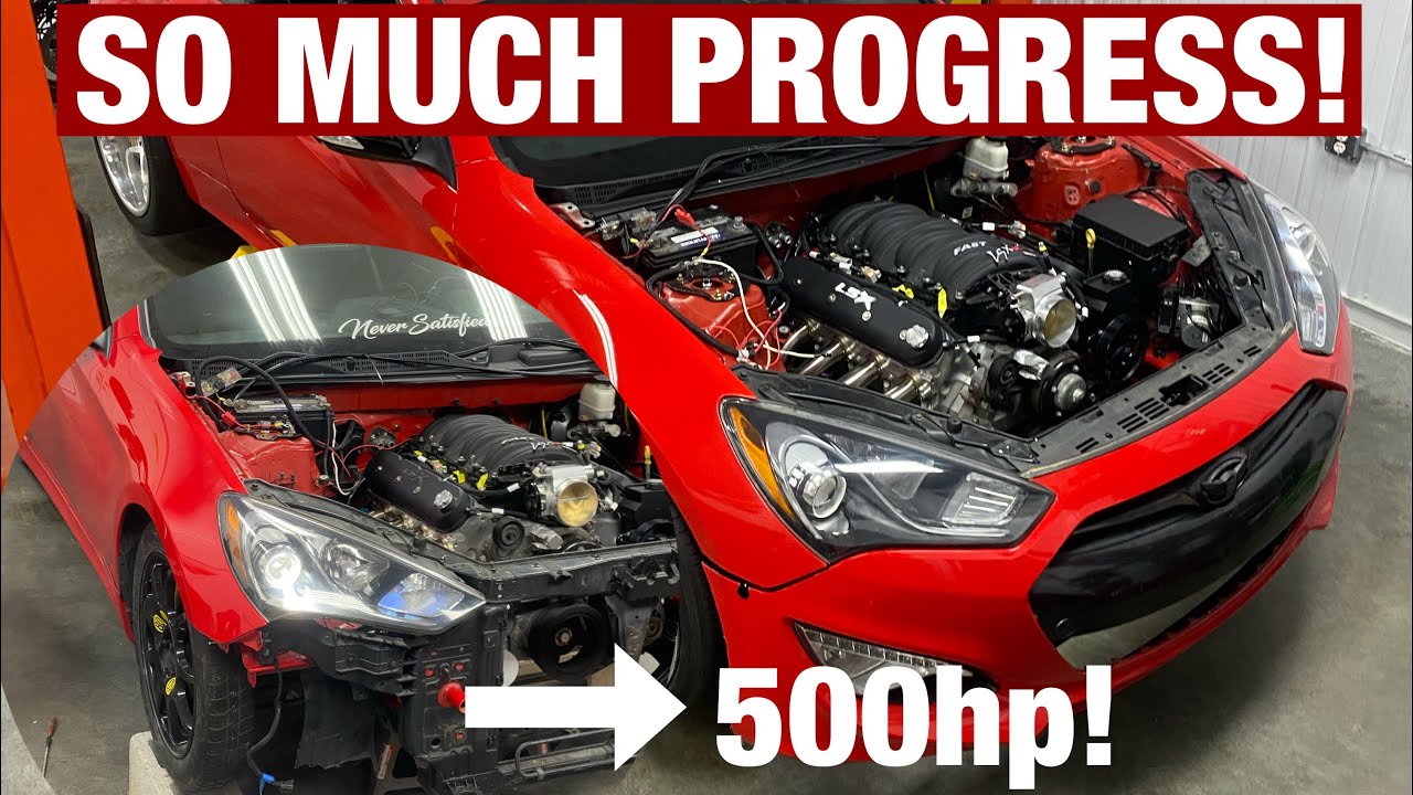 LS SWAP Genesis coupe (EP11) OFFICALLY SWAPPED!