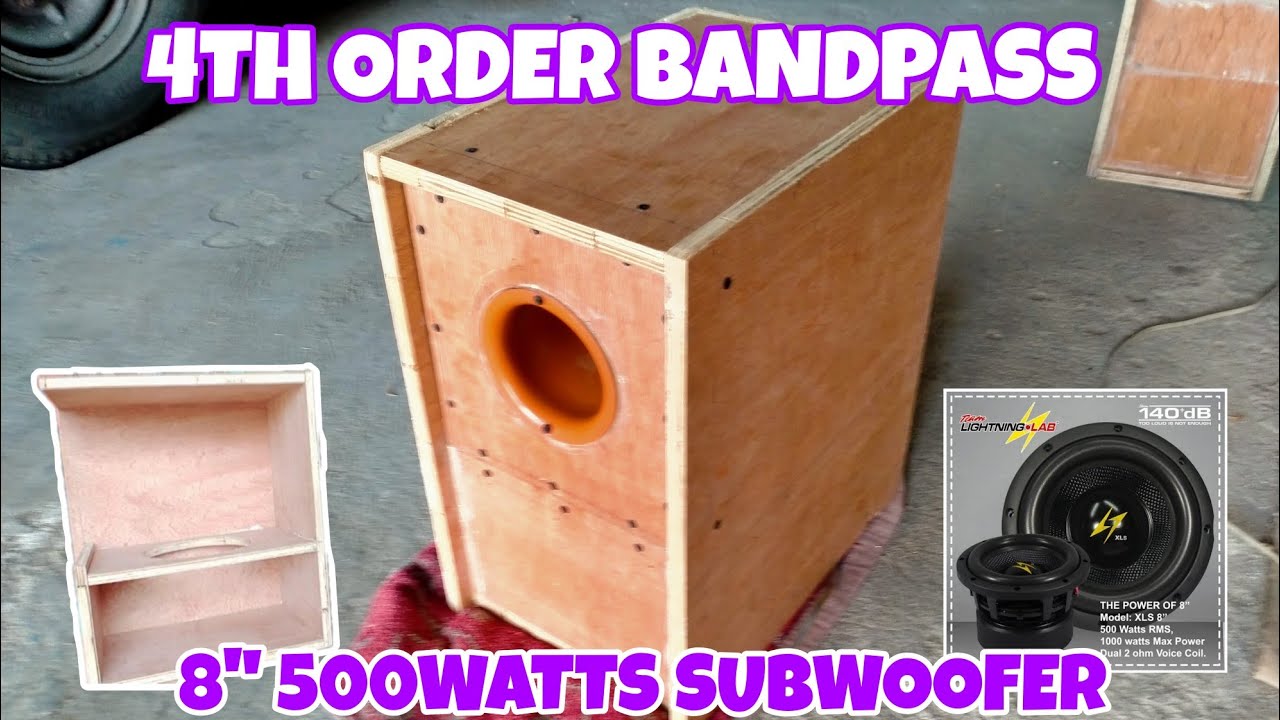 TEAM LIGHTNING LAB XLS-8D2 500 WATTS IN 4TH ORDER BANDPASS | PERSONAL REVIEW ON 4TH ORDER BANDPASS