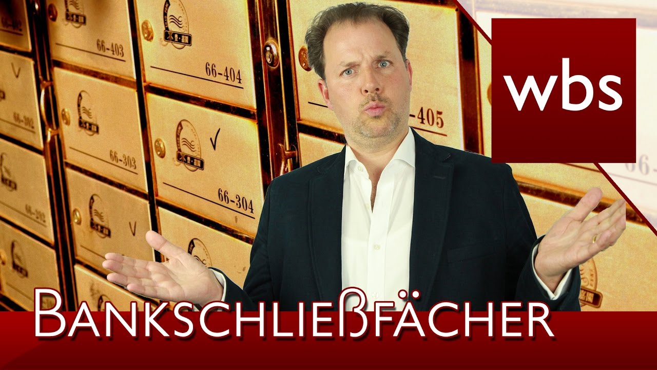 Wer haftet für leer geräumte Bankschließfächer? | Rechtsanwalt Christian Solmecke