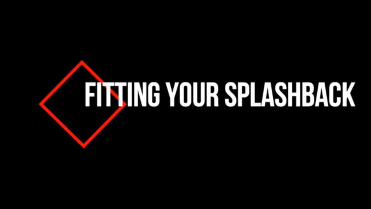 Fitting your Splashback (4 of 7) by reflections.co.nz