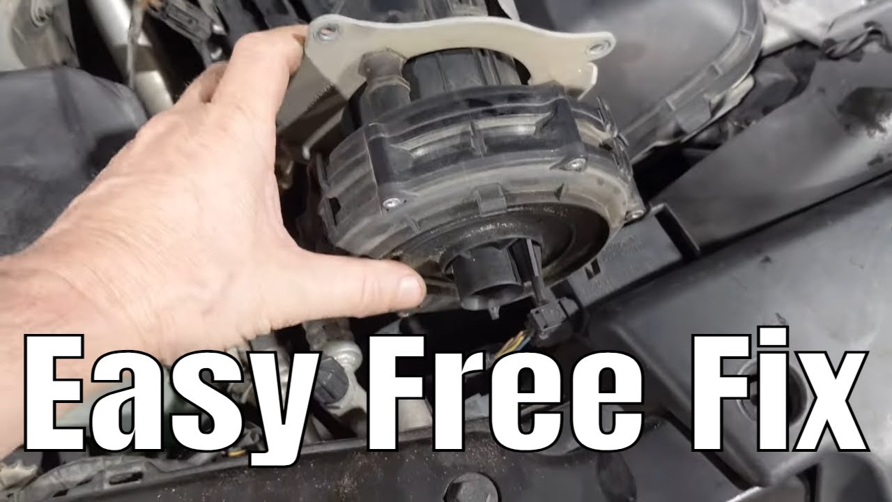 Как бесплатно исправить коды ошибок впрыска воздуха BMW: P0491 и P0492