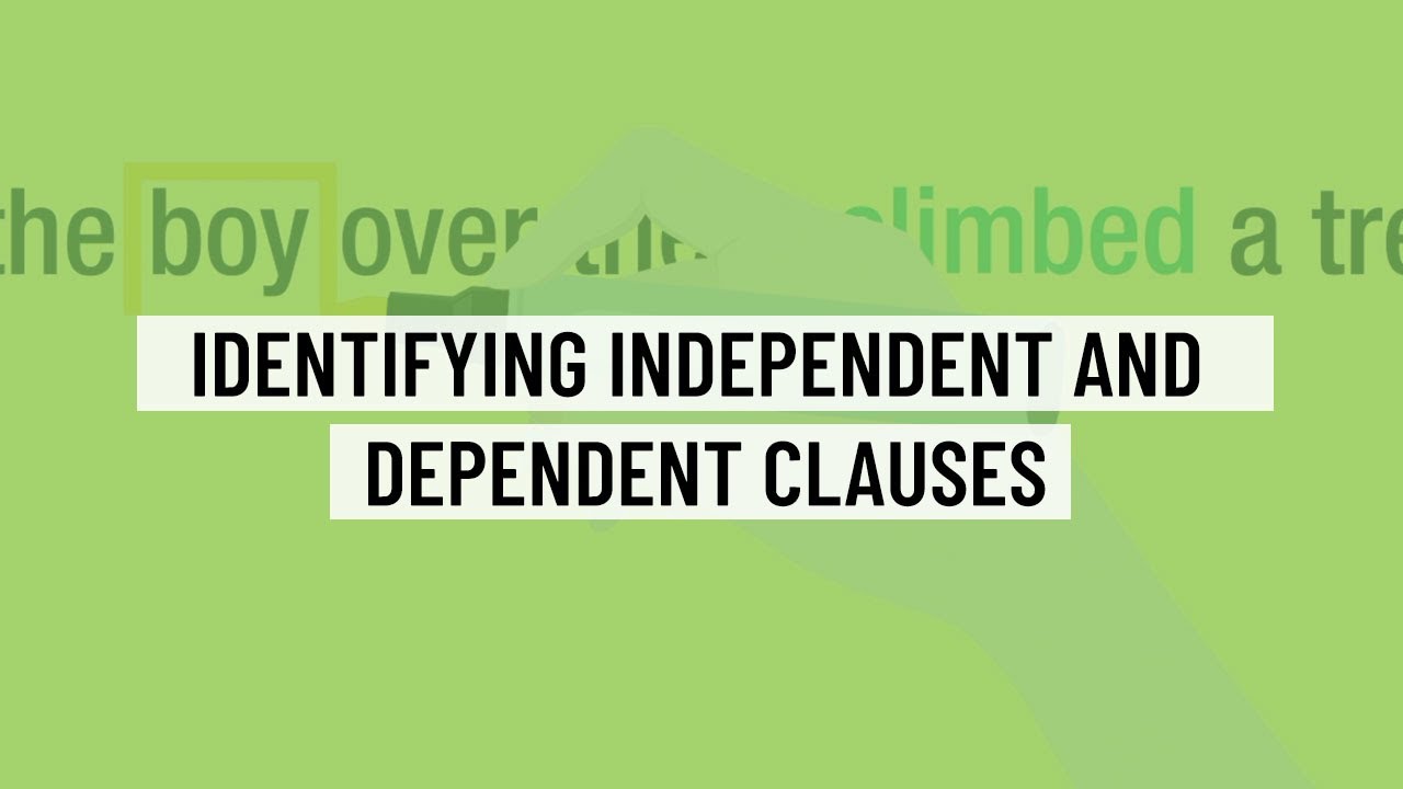 Identifying Independent and Dependent Clauses - SAT Writing & Language /ACT English Practice Problem