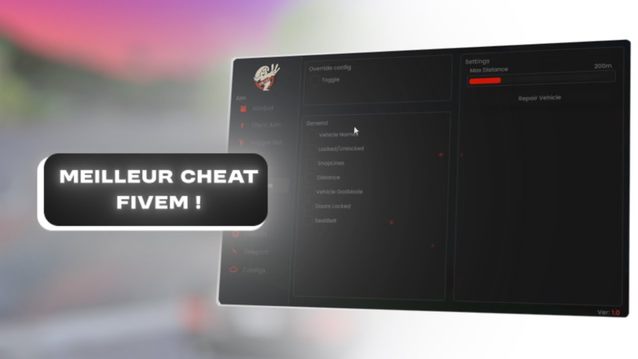 Comment Avoir Le Meilleur CHEAT sur FIVEM Gratuitement ! 🔫