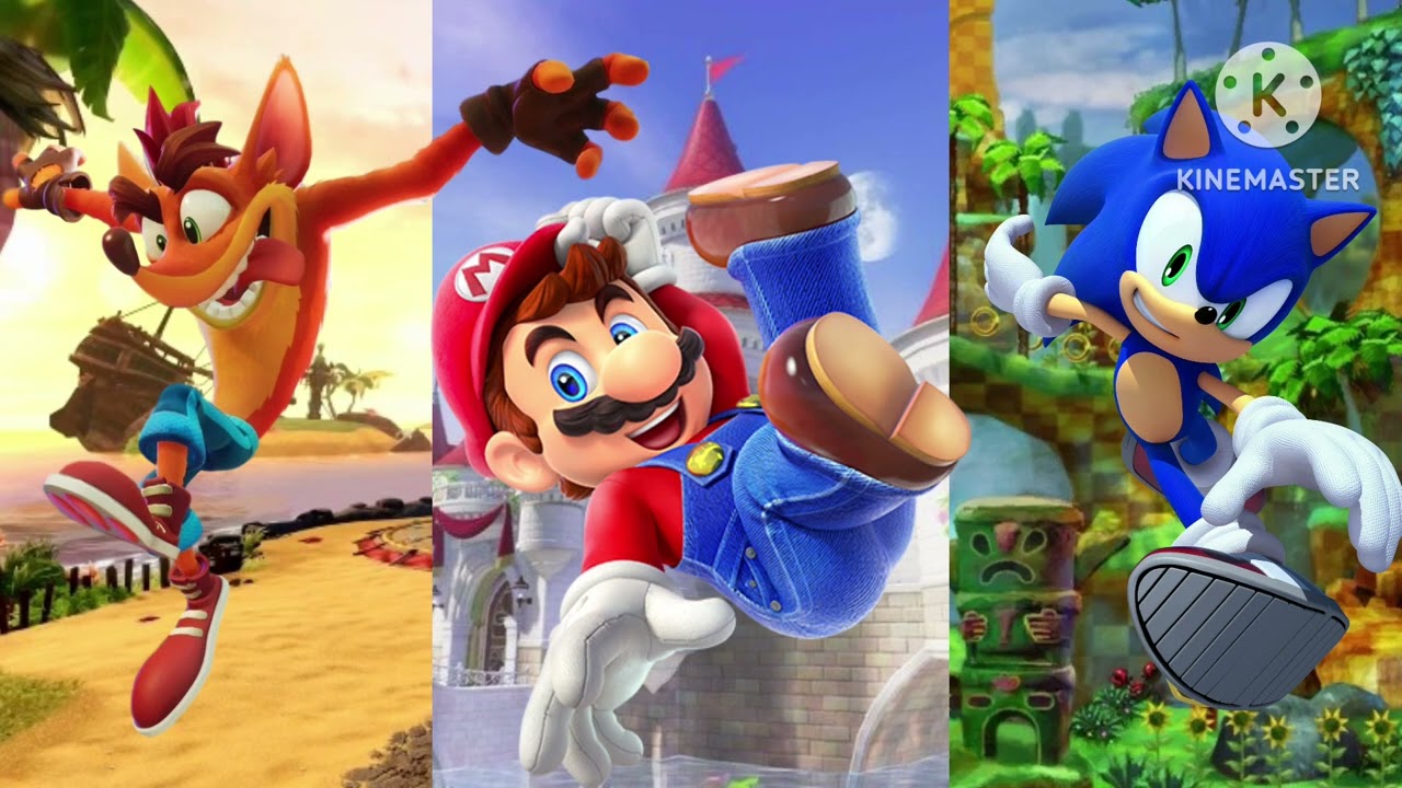 The 3 Pillars of Gaming - Mario, Sonic, and Crash Bandicoot Medley (Smash Bandicoot Reupload)