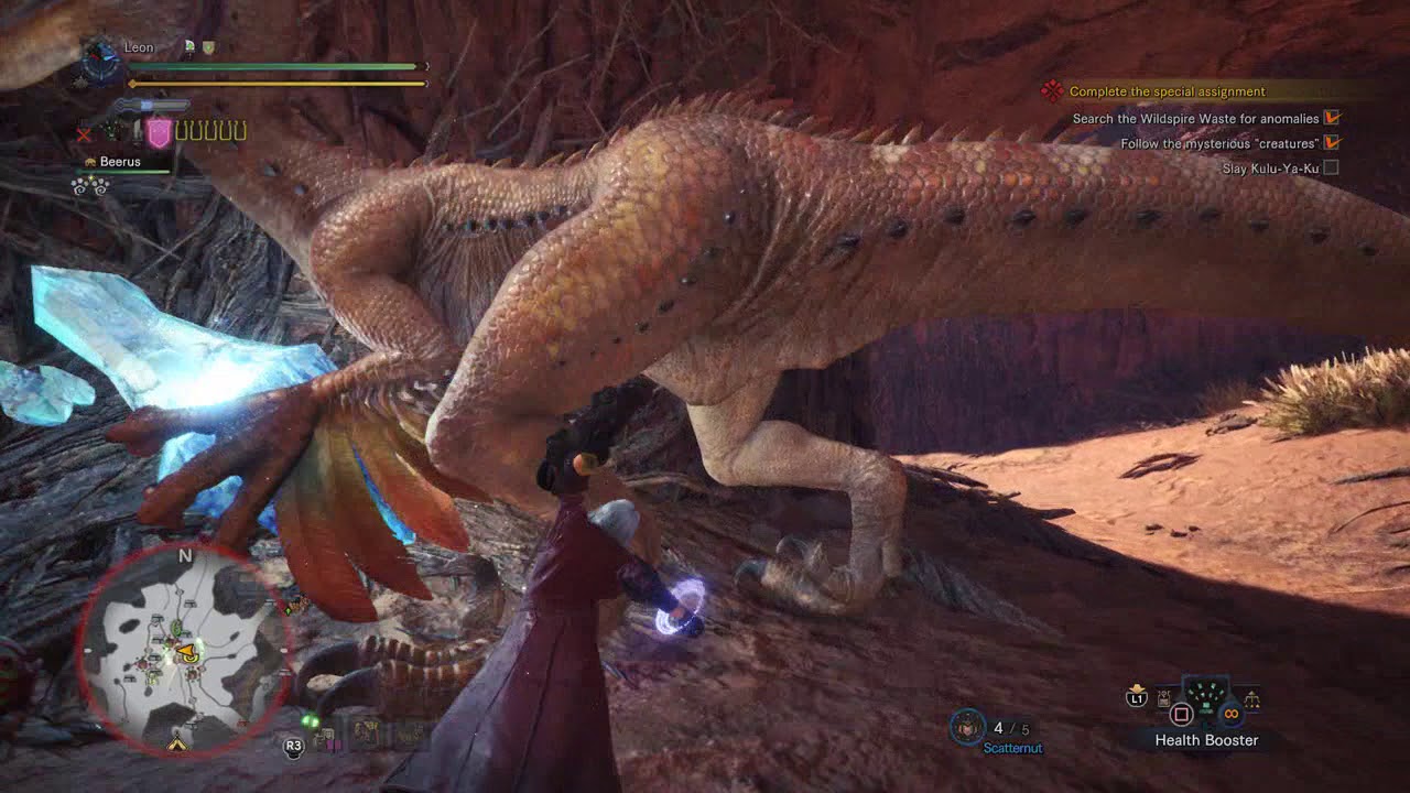 Monster Hunter World: First Behemoth Fight!