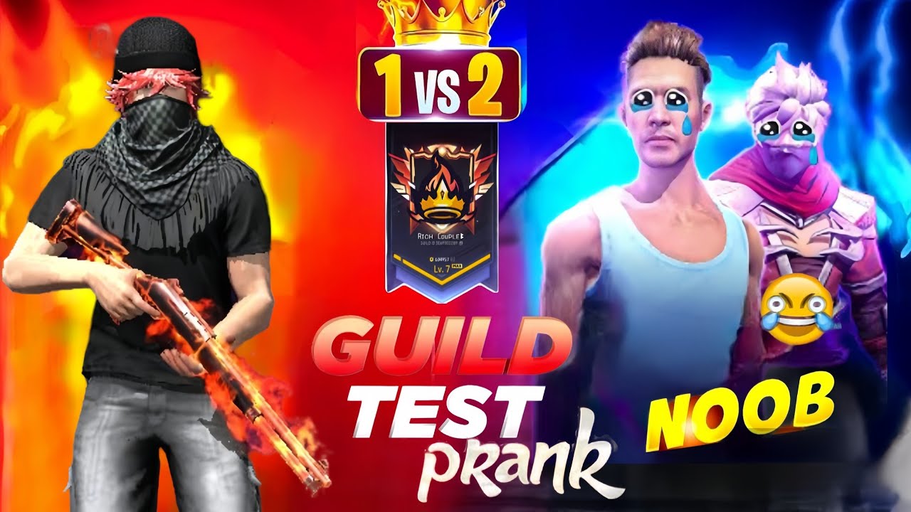 Own guild test prank with officer watch full video and like the video 