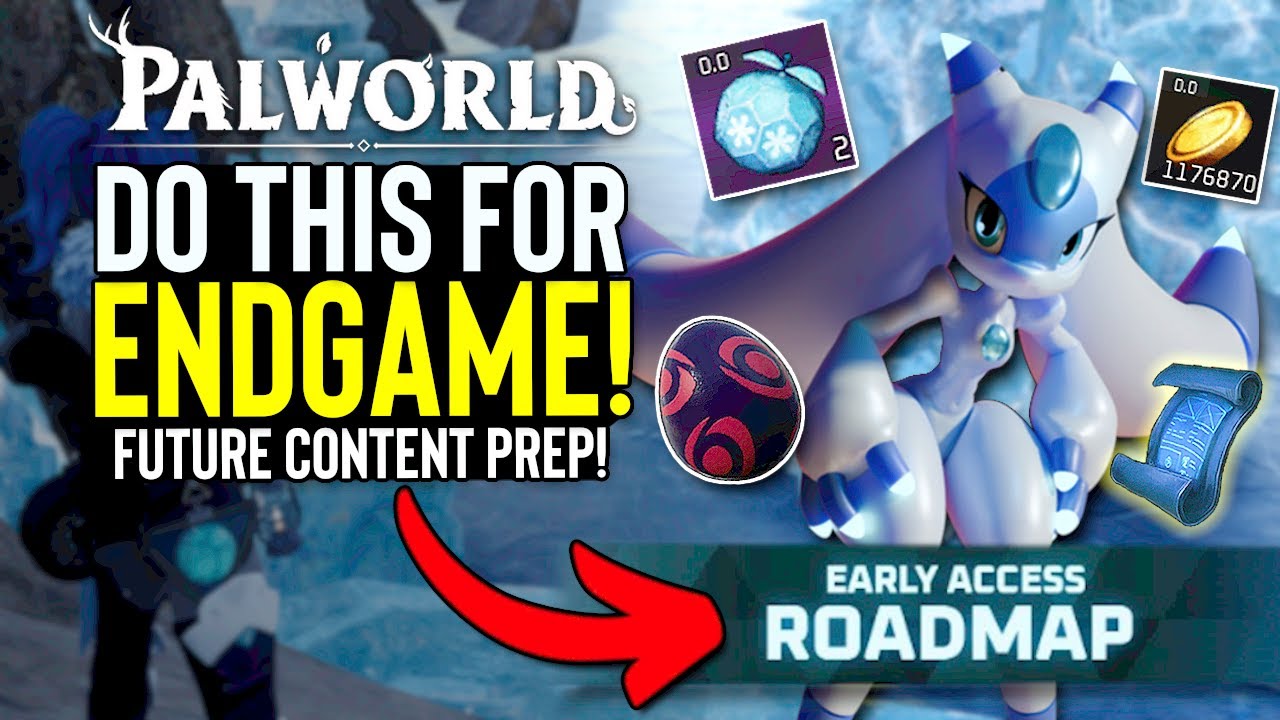 PALWORLD - Endgame Activities To Help You Prepare for NEW CONTENT! (Endgame Checklist)
