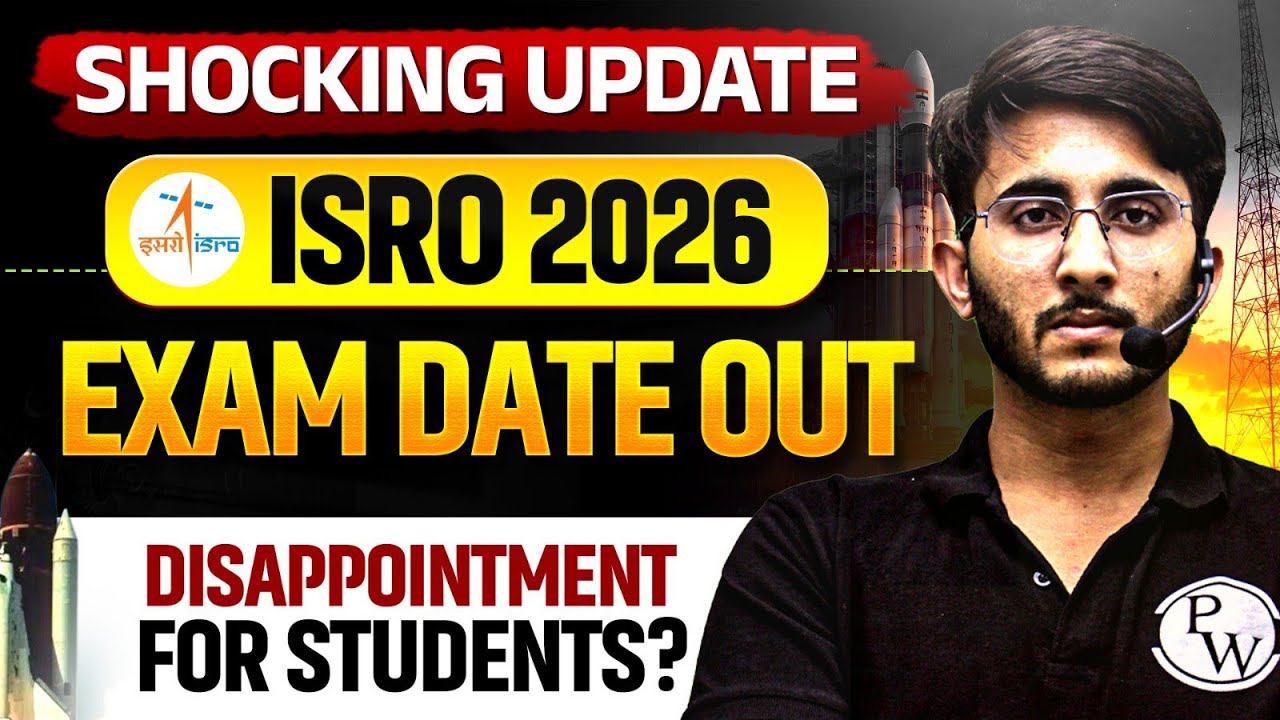 ISRO Scientist Recruitment 2026 | ISRO Scientist Exam Date Announced | ISRO Official Update