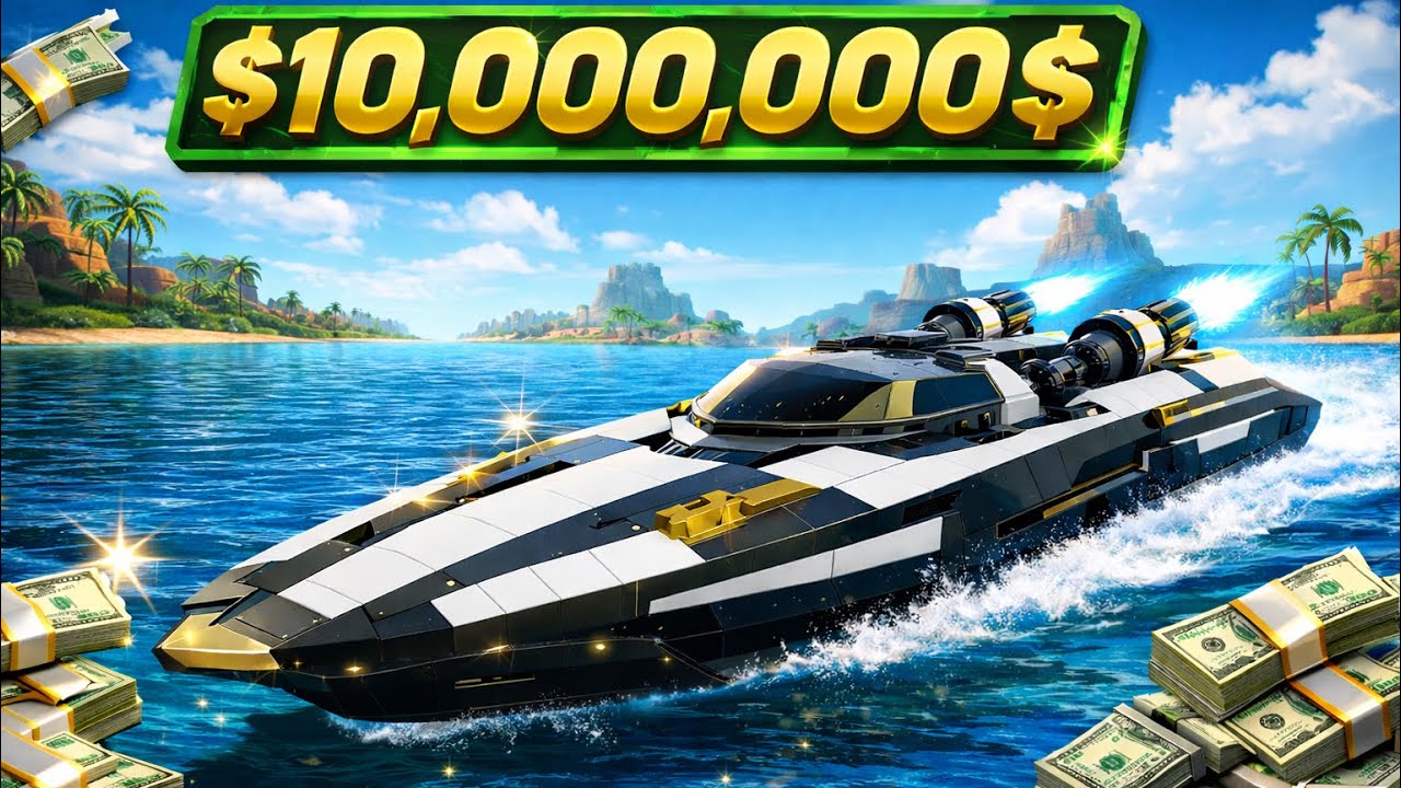 Ich BAUE ein 10,000,000$ SPEEDBOOT