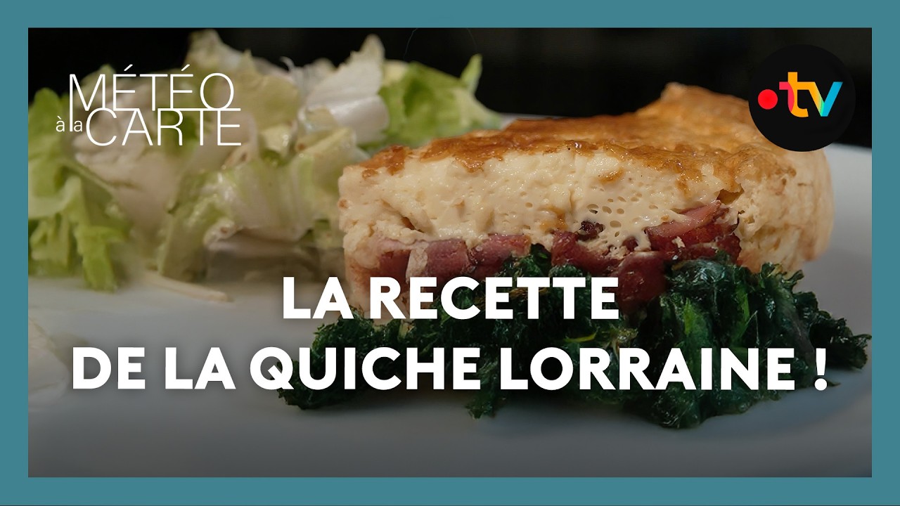 Ce boulanger à la retraite nous dévoile la recette de la quiche lorraine ! - Météo à la carte
