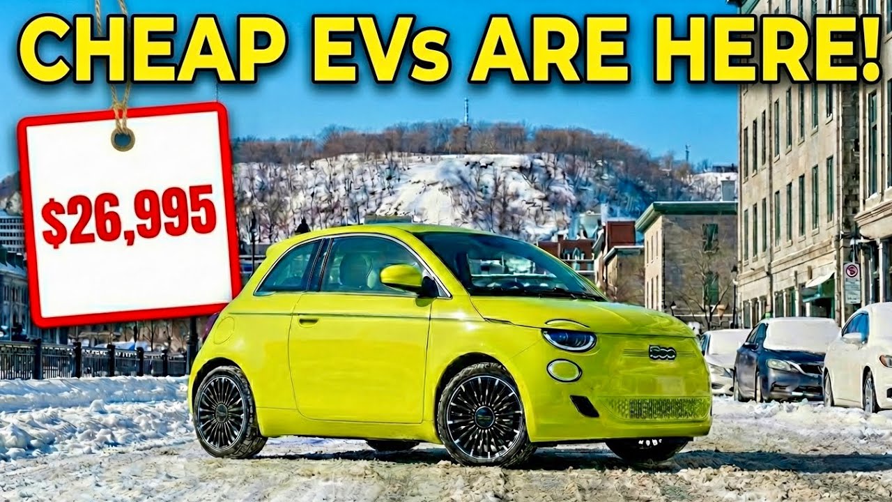 2026 Fiat 500e Is CHEAPEST EV In Canada! Should You Buy One Though? 