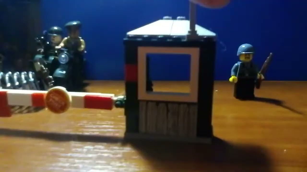 (Перезалив) Обзор на Enlighten Brick Артикул 1702.Военный блокпост.