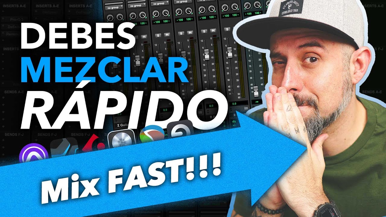 La Importancia de Mezclar RÁPIDO sin importar si eres Principiante, Músico o Profesional