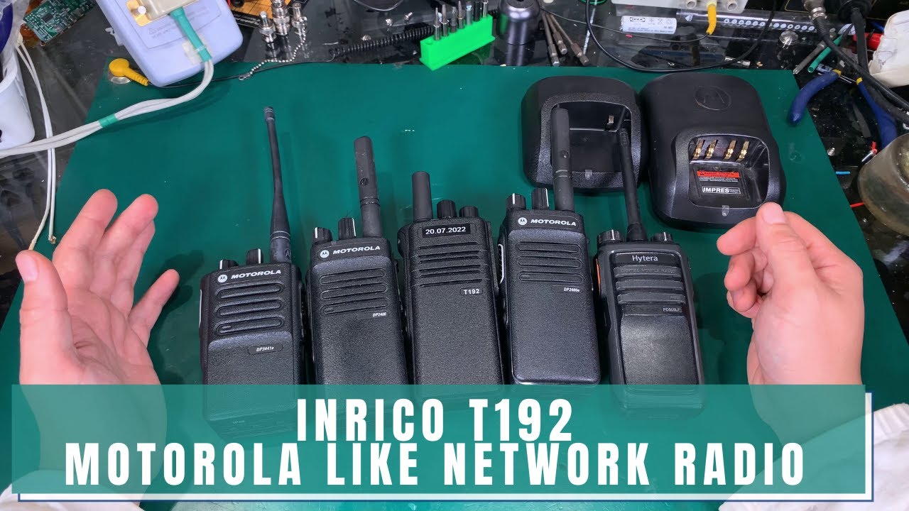 Inrico T192 -  Commercial Zello network radio that looks and feels like Motorola!