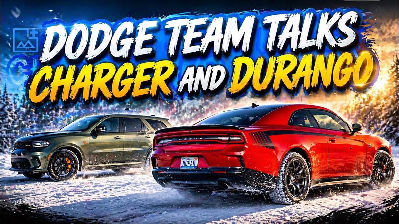Команда Dodge обсуждает Charger SIXPACK и Durango.