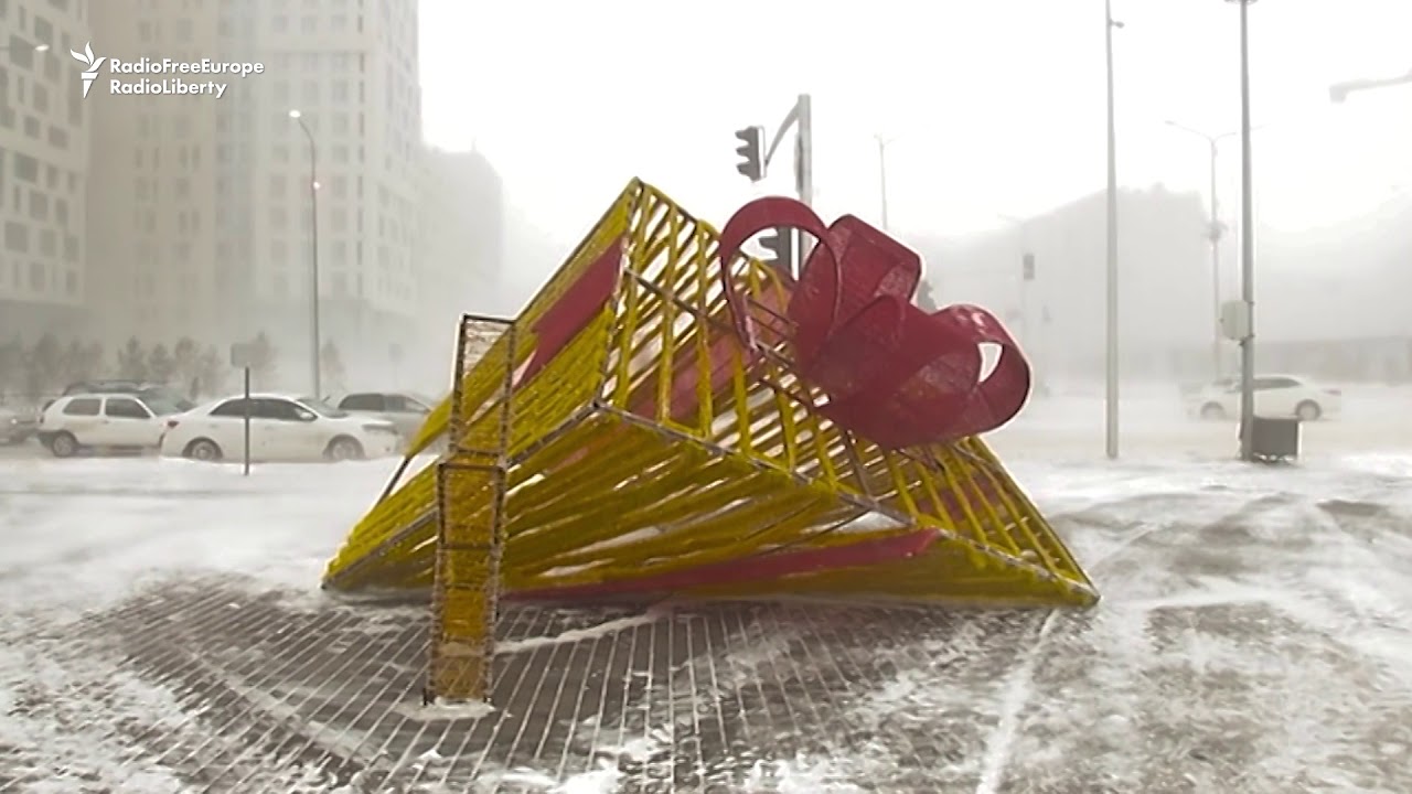 Blizzards Blanket Kazakhstan