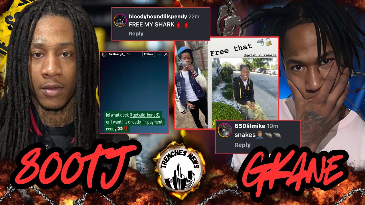 800 TJ Shot & Killed Gkane Arrested 😱