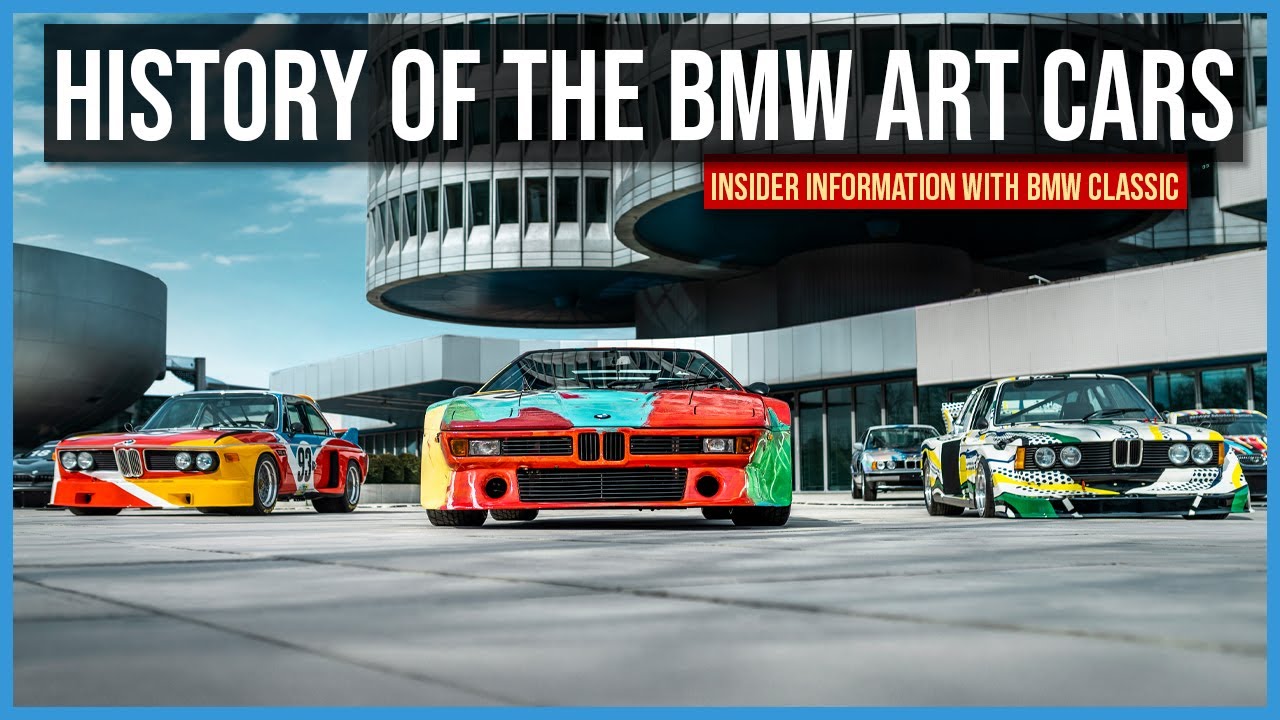 BMW Art Car's Secrets and History Revealed - Insider Information With BMW Classic!