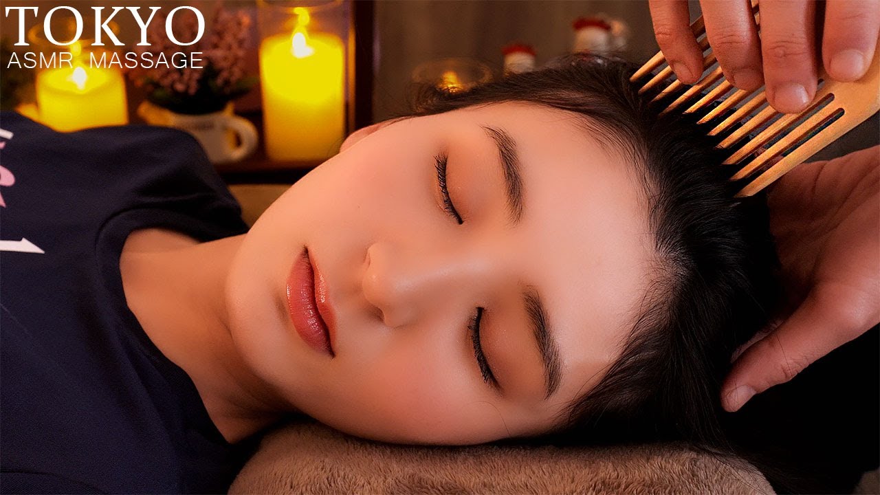 ASMR | Массаж головы для тех, кто не может уснуть
