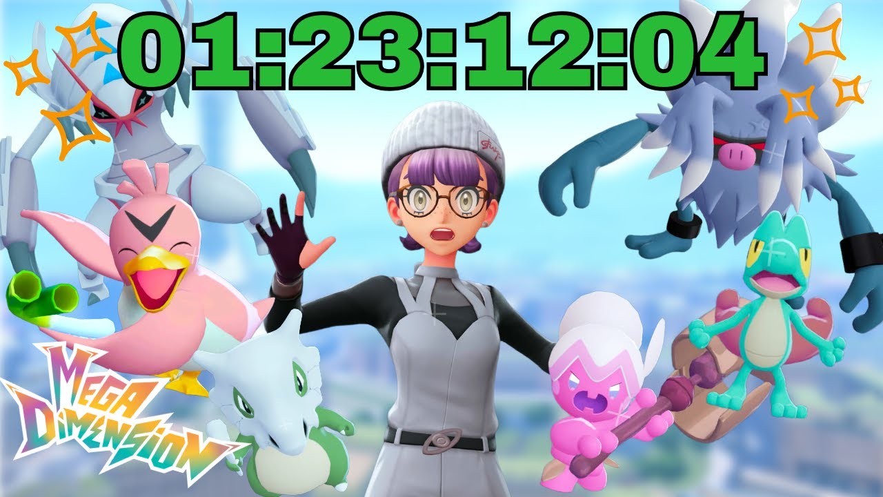 Speedrunning Shinies Of Every Type In The Mega Dimension DLC !!