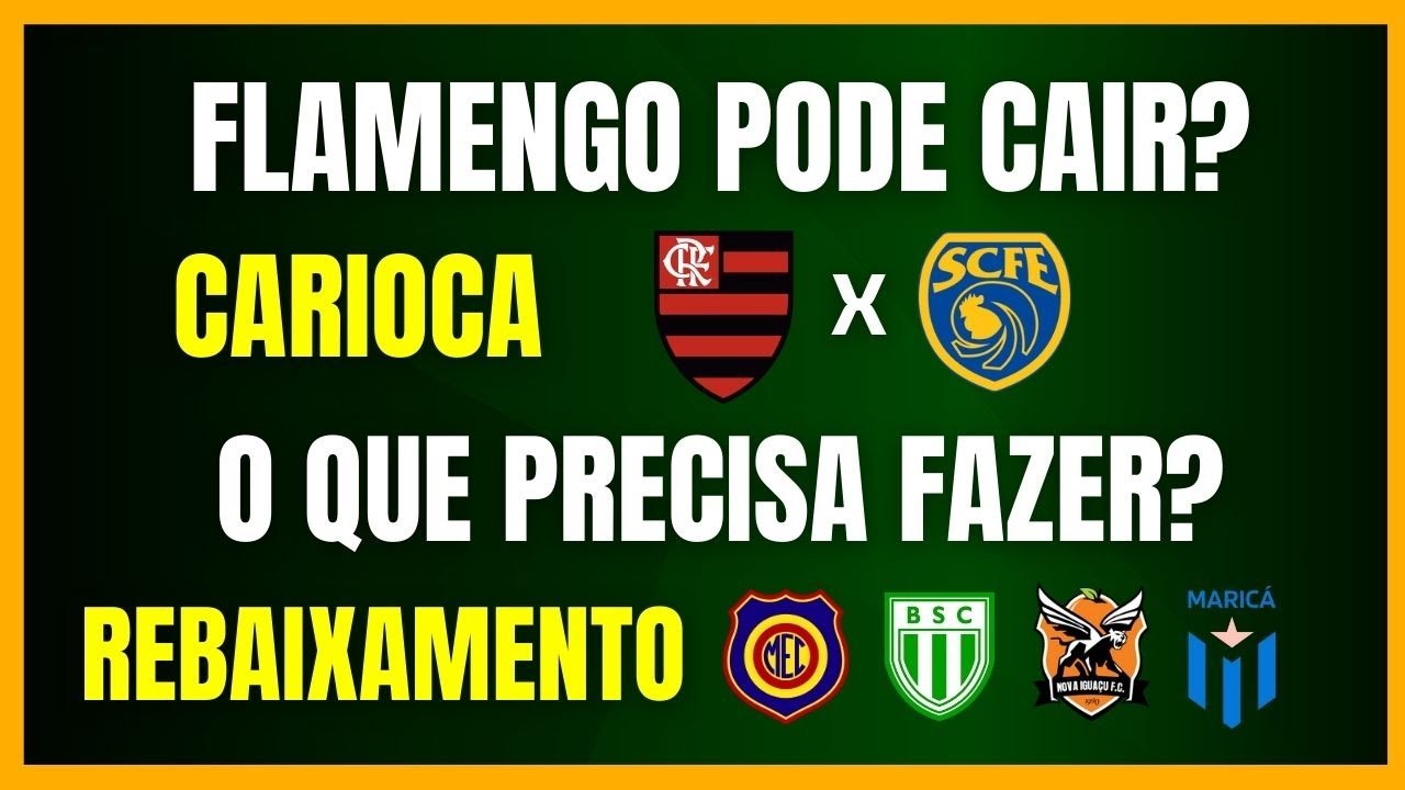 CARIOCA 2026 | FLAMENGO PODE CAIR? | O QUE PRECISA FAZER? | PROVÁVEL TIME