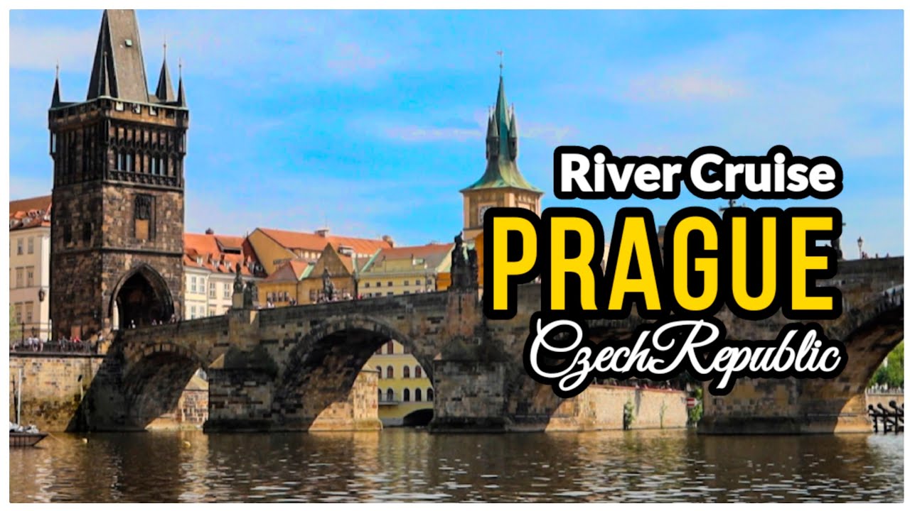 🇨🇿 [4K] PRAGUE | Longest River Vltava | Sightseeing Boat Cruise