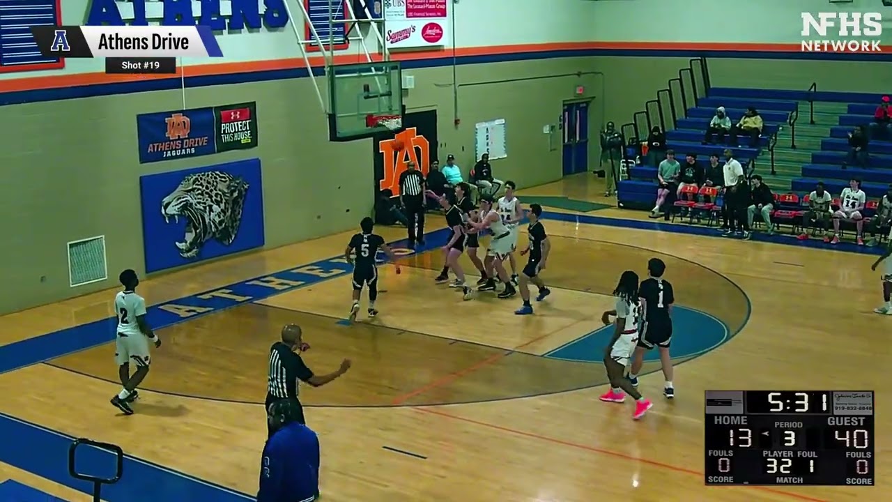 Boys Basketball: Broughton vs. Athens Drive | Game Highlights | Jan. 13, 2026