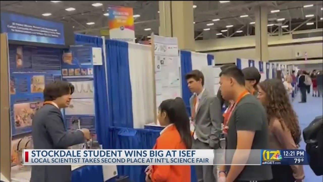 Stockdale student takes second place at international science fair