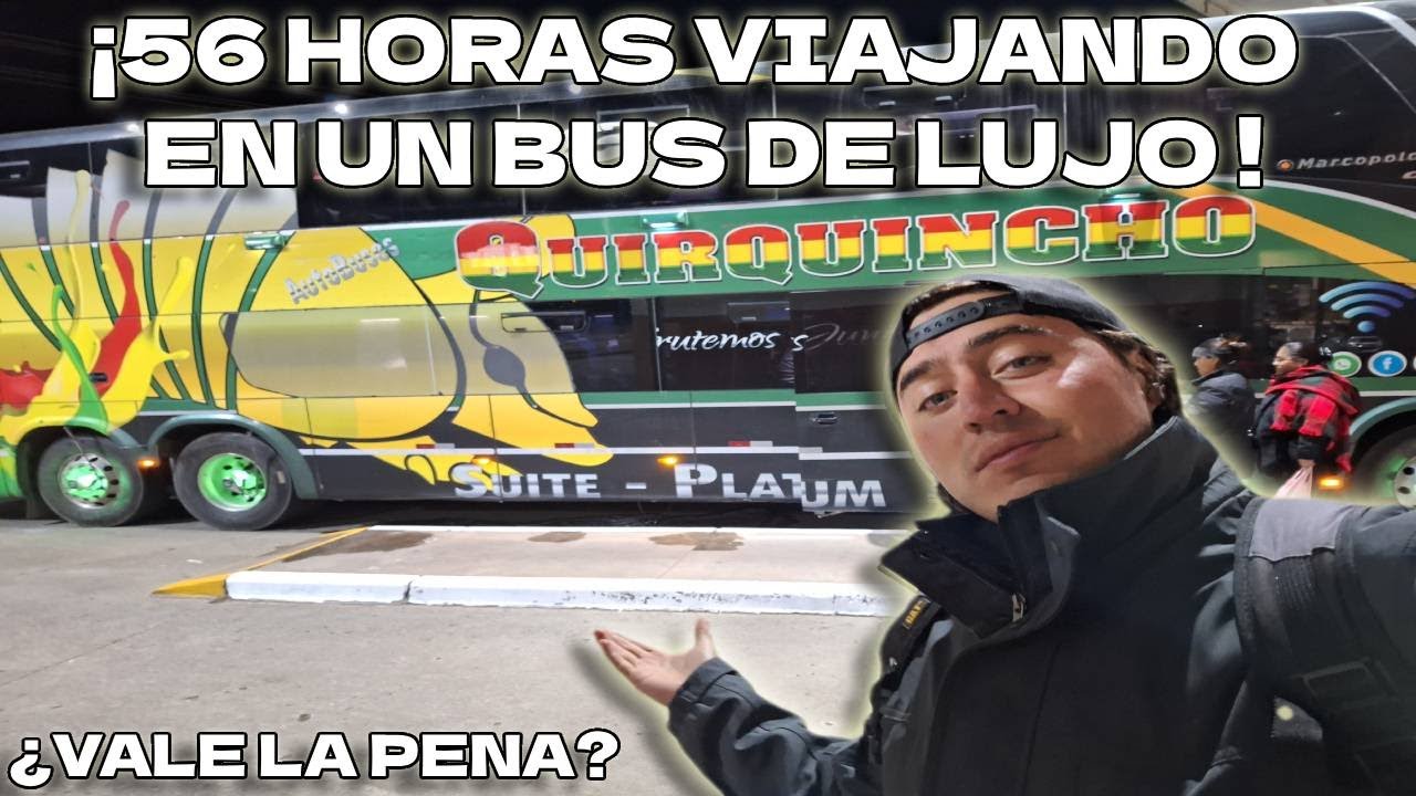 &iexcl;VIAJE 56 HORAS PARA LLEGAR A BUENOS AIRES - ARGENTINA EN UN BUS DE LUJO! en 2024 | &iquest;Vale la pena?