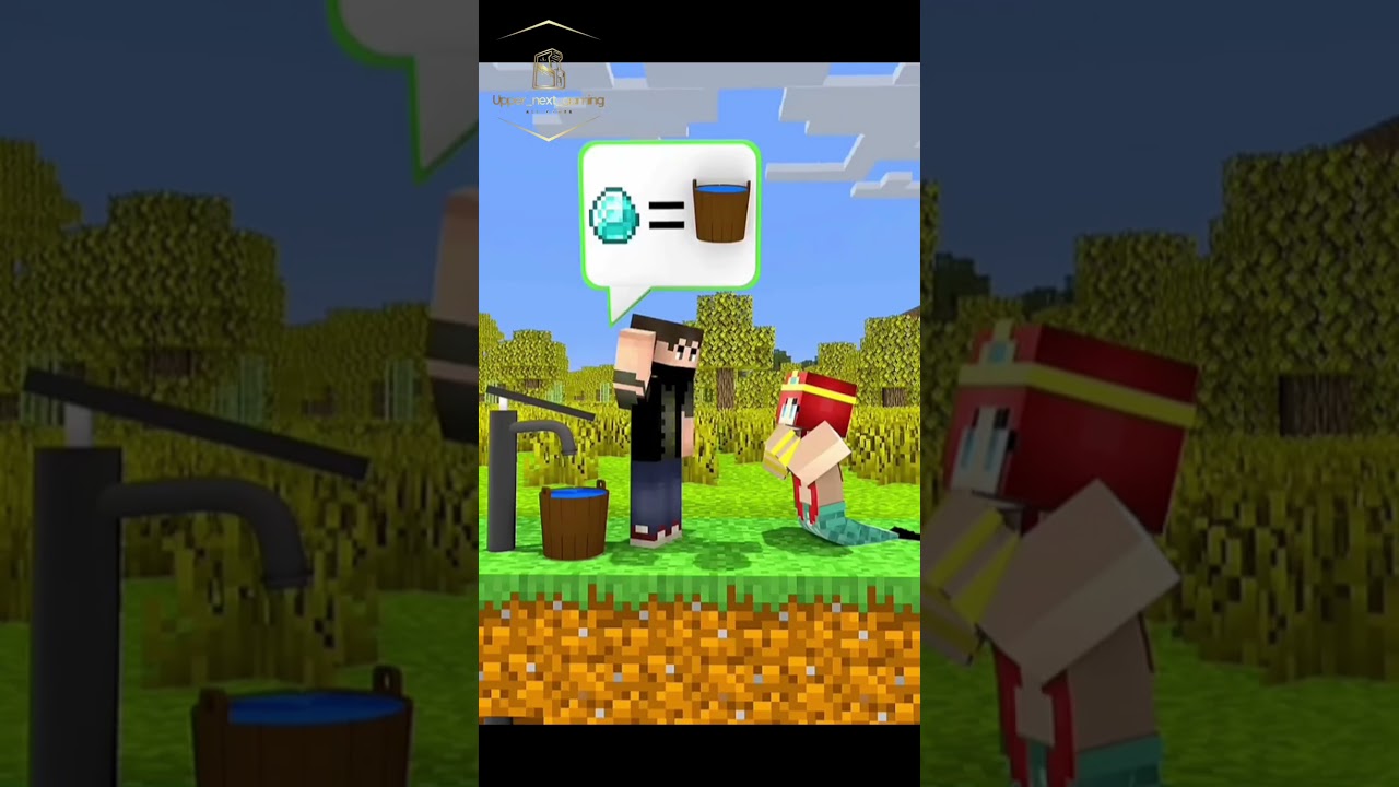 Minecraft Challenge with an UNEXPECTED TWIST! 😱 #shorts #minecraft #gaming