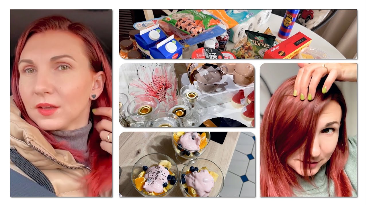 Смыла КРАСКУ с волос КЕФИРОМ 🥛 Ребёнку не продали сладости 🍭 Декор для дома 🏘 Влог 5.02.2022