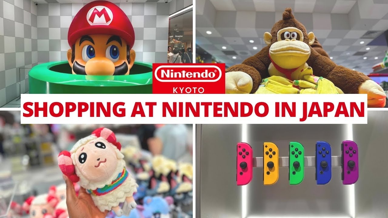 Вот что можно купить в официальном магазине Nintendo в Японии!!!! | Полный тур по магазину Ninten...