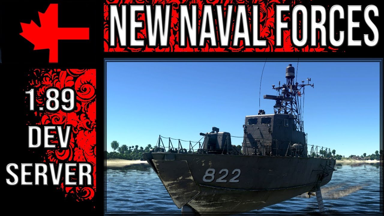War Thunder Dev Server - Update 1.89 - New Naval Forces