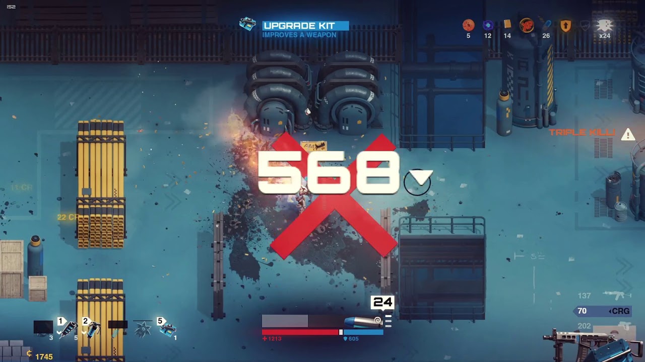 SYNTHETIK: Legion Rising gun blazing riot guard with K7 - competition  run (220%)
