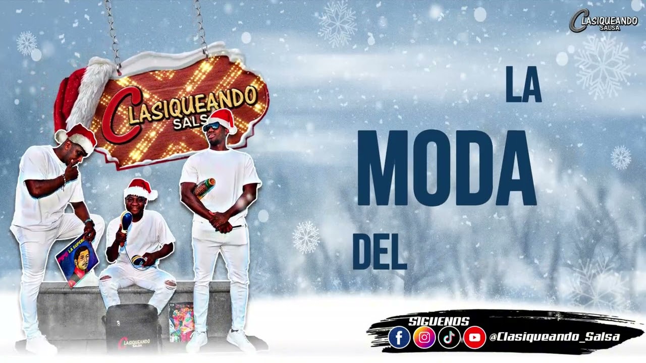 La Moda del día - Grupo Melao |Video Liryc Letra |Clasiqueando Salsa|HQ