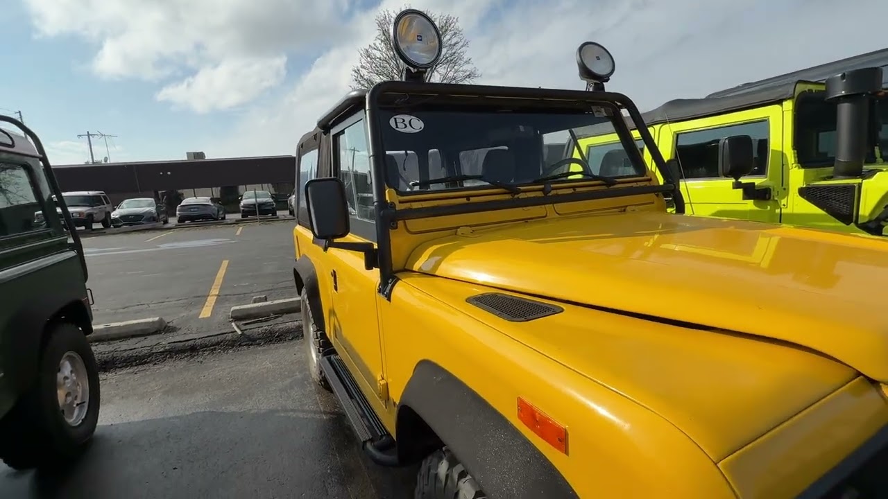 1994 Land River Yellow walk around