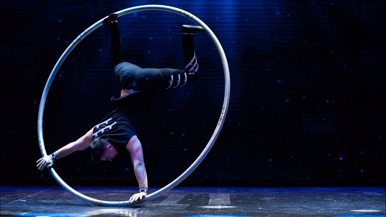Cyr Wheel act by Ihor Stupnytskyi