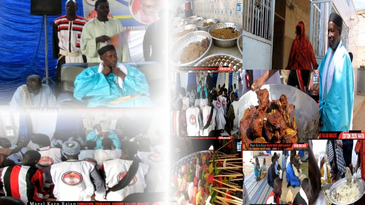 MAGAL KAZU RAJAP ÉDITION 2026 AK WA FONDATION TOURADOY SERIGNE FALLOU MBACKÉ IBN S MODOU F K MB 