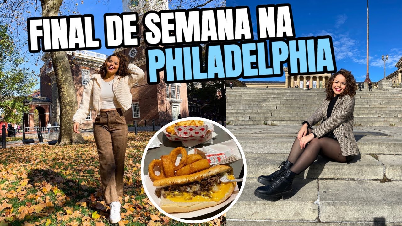 VLOGÃO PENNSYLVANIA: 48 horas na Philadelphia, pontos turístico e comida do local