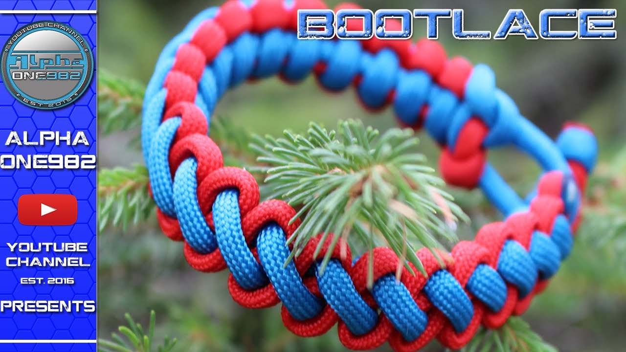 How To Make Bootlace Paracord Survival Bracelet Without Buckle