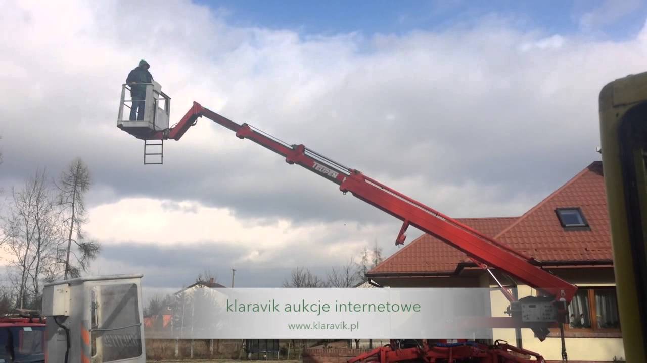 Podnośnik Haulotte Teupen LEO 22 H z przyczepą (www.klaravik.pl)