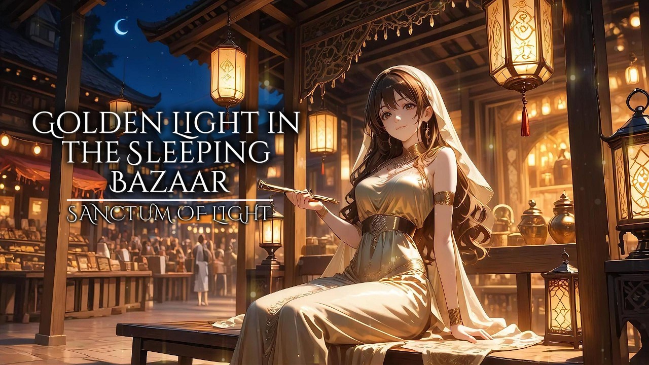 Medieval Music for Focus & Relaxation | Golden Light in the Sleeping Bazaar