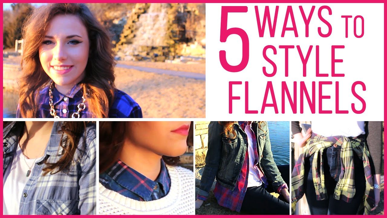 5 Ways to Style Flannels with EmilyGrace266!