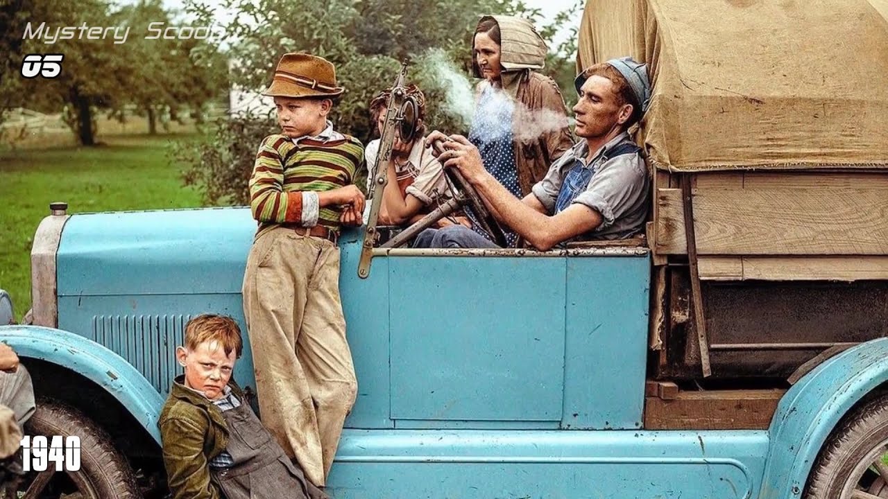 Stunning Colorized Photos That Show Life In America in 1930s and 1940s